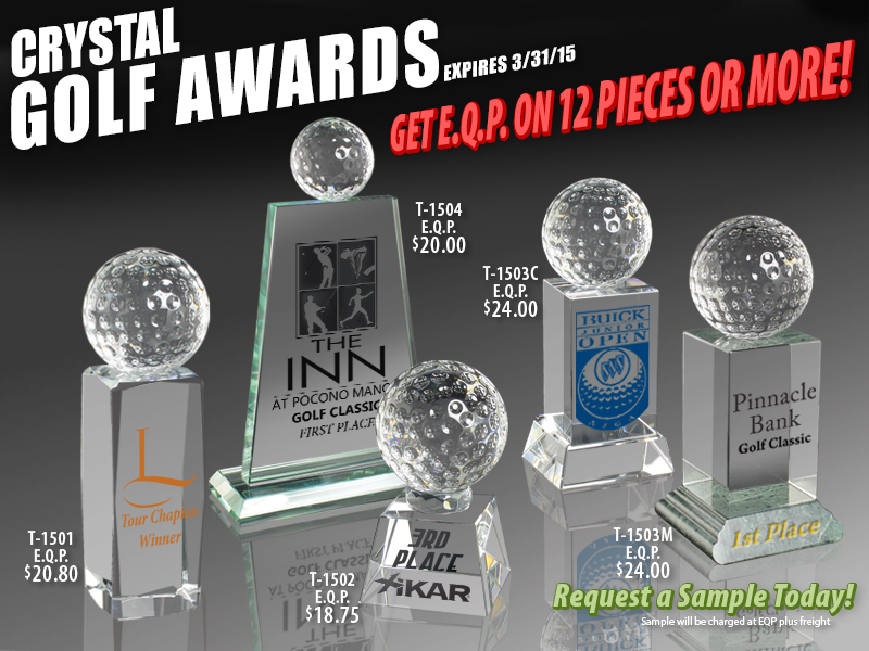 crystal golf award TPI: 57459